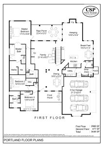 Portland Floorplan